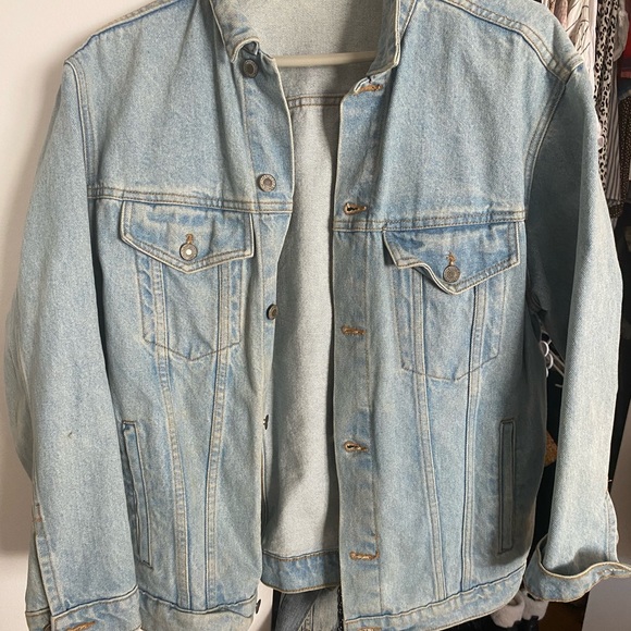Brandy Melville Jackets & Blazers - Brandy Melville Oversize Jean Jacket